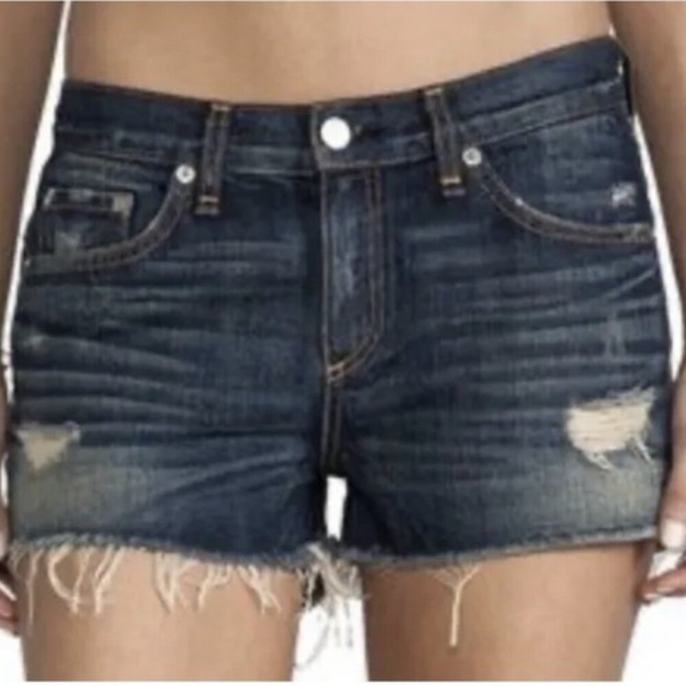 Rag & Bone Sheffield Distressed Shorts 26